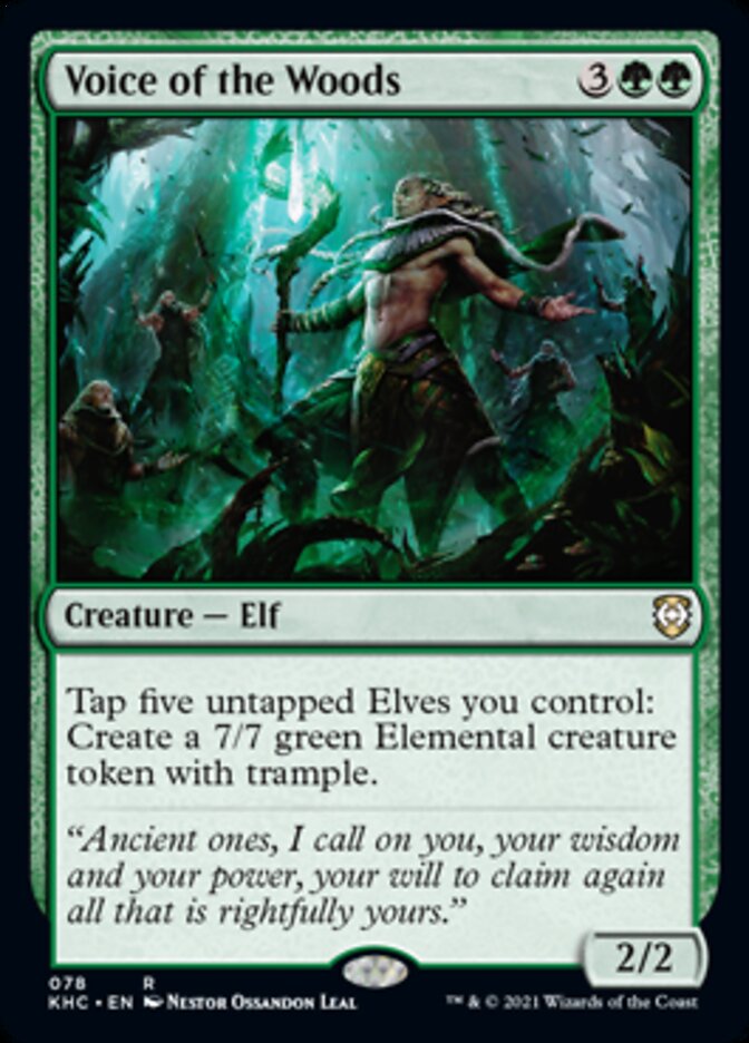 Voice of the Woods [Kaldheim Commander] | Game Master's Emporium (The New GME)