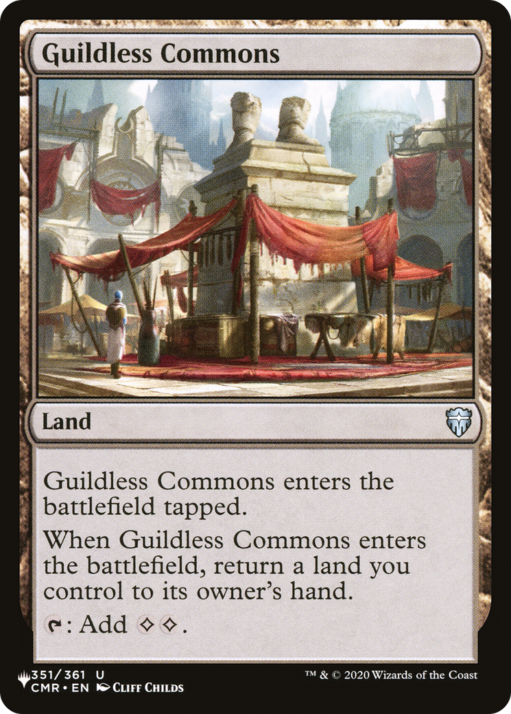 Guildless Commons [The List] | Game Master's Emporium (The New GME)