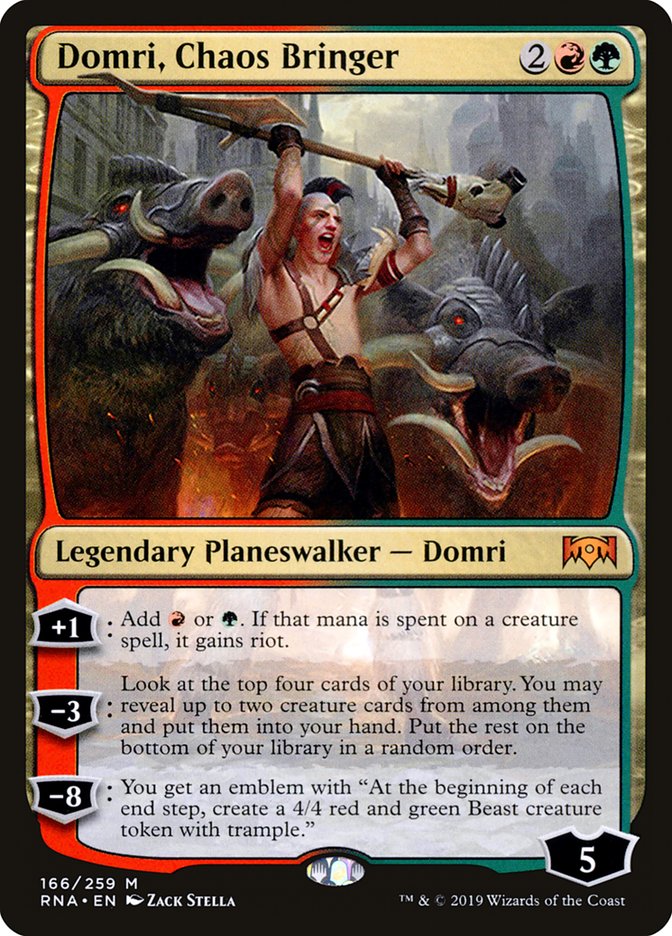 Domri, Chaos Bringer [Ravnica Allegiance] | Game Master's Emporium (The New GME)