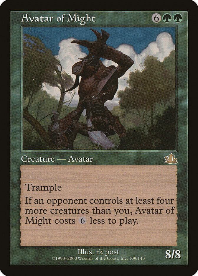 Avatar of Might [Prophecy] | Game Master's Emporium (The New GME)