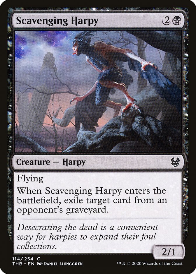 Scavenging Harpy [Theros Beyond Death] | Game Master's Emporium (The New GME)