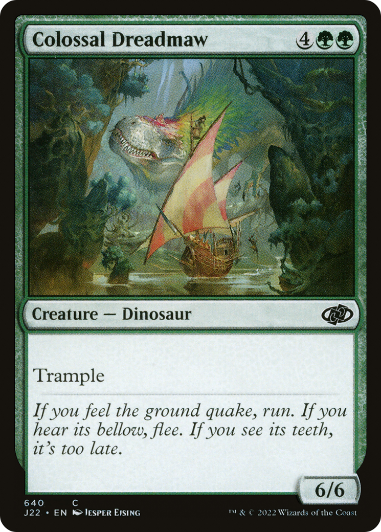 Colossal Dreadmaw [Jumpstart 2022] | Game Master's Emporium (The New GME)