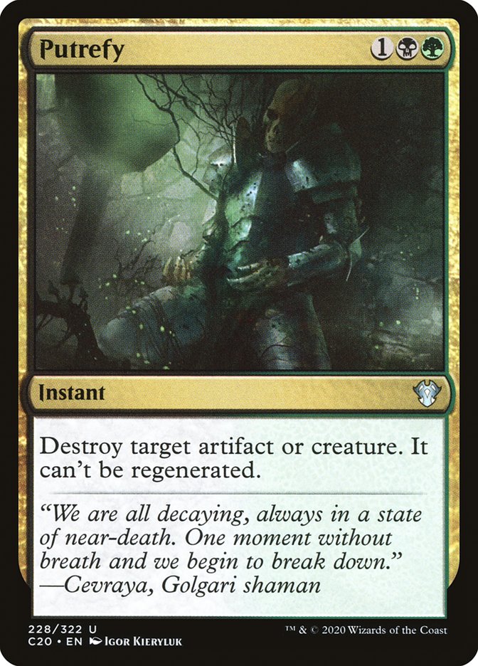 Putrefy [Commander 2020] | Game Master's Emporium (The New GME)