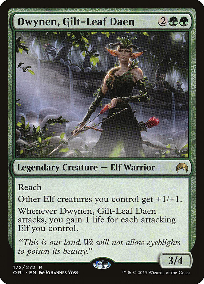 Dwynen, Gilt-Leaf Daen [Magic Origins] | Game Master's Emporium (The New GME)