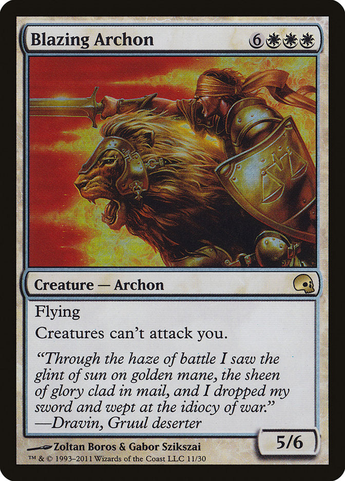 Blazing Archon [Premium Deck Series: Graveborn] | Game Master's Emporium (The New GME)