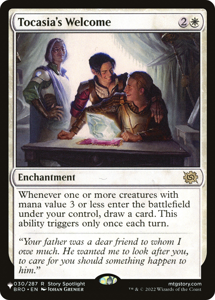 Tocasia's Welcome [The List] | Game Master's Emporium (The New GME)