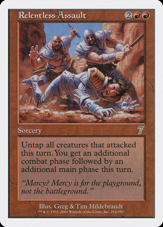 Relentless Assault [Seventh Edition] | Game Master's Emporium (The New GME)