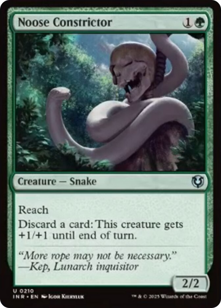 Noose Constrictor [Innistrad Remastered] | Game Master's Emporium (The New GME)