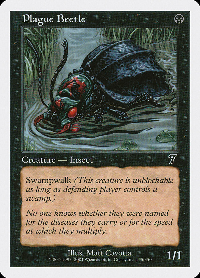 Plague Beetle [Seventh Edition] | Game Master's Emporium (The New GME)