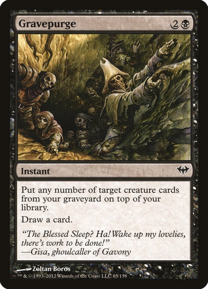 Gravepurge [Dark Ascension] | Game Master's Emporium (The New GME)