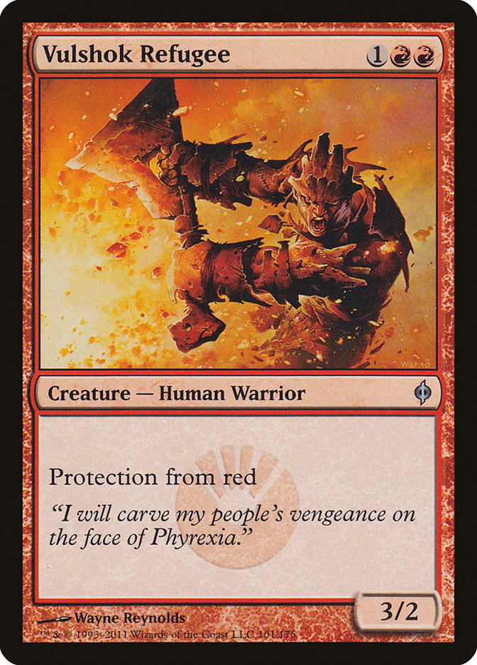 Vulshok Refugee [New Phyrexia] | Game Master's Emporium (The New GME)