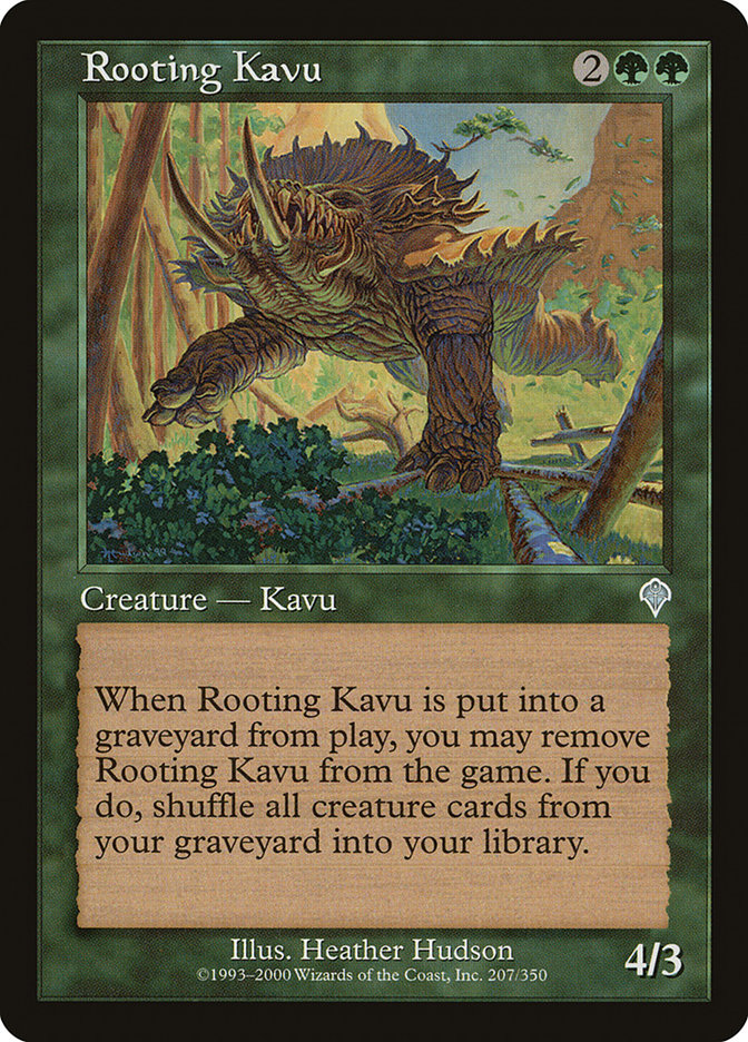 Rooting Kavu [Invasion] | Game Master's Emporium (The New GME)