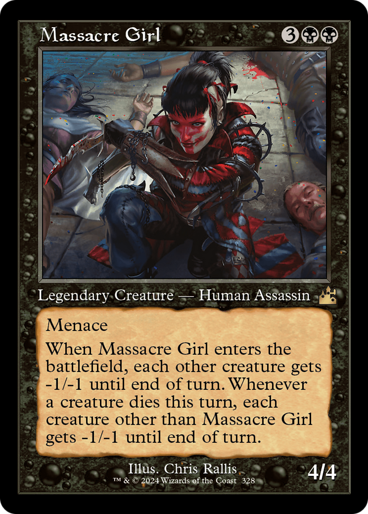 Massacre Girl (Retro) [Ravnica Remastered] | Game Master's Emporium (The New GME)