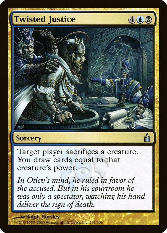 Twisted Justice [Ravnica: City of Guilds] | Game Master's Emporium (The New GME)