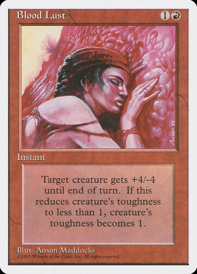 Blood Lust [Fourth Edition] | Game Master's Emporium (The New GME)