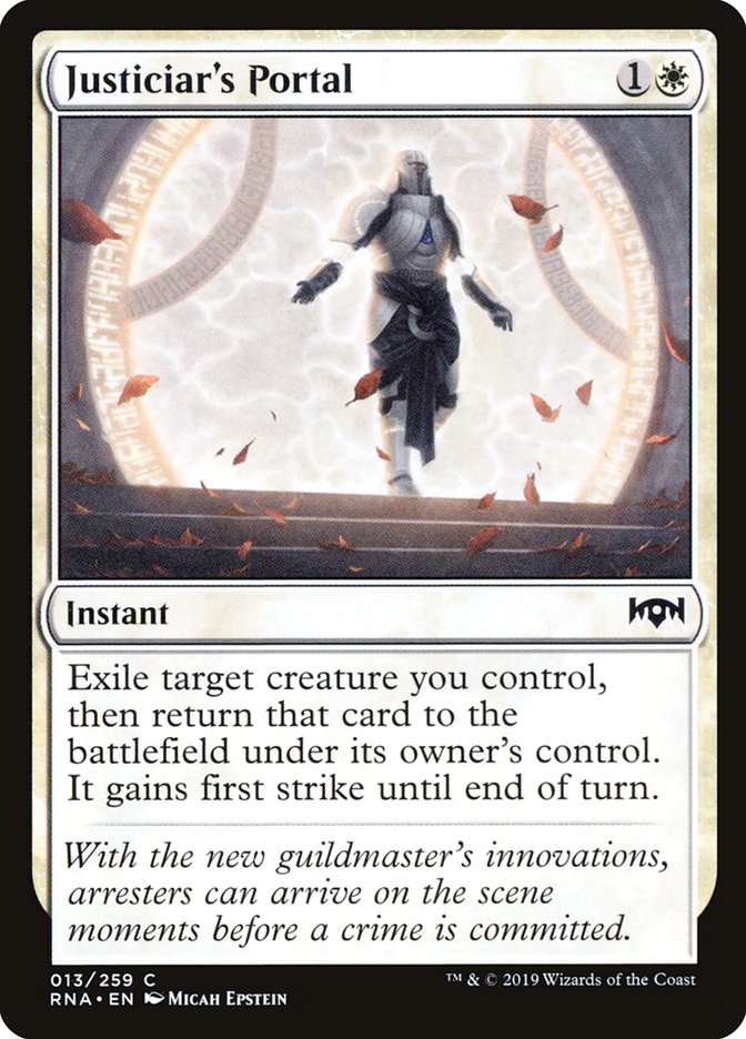 Justiciar's Portal [Ravnica Allegiance] | Game Master's Emporium (The New GME)