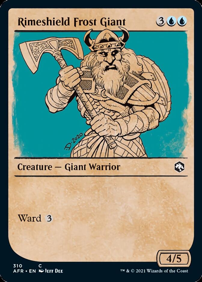 Rimeshield Frost Giant (Showcase) [Dungeons & Dragons: Adventures in the Forgotten Realms] | Game Master's Emporium (The New GME)