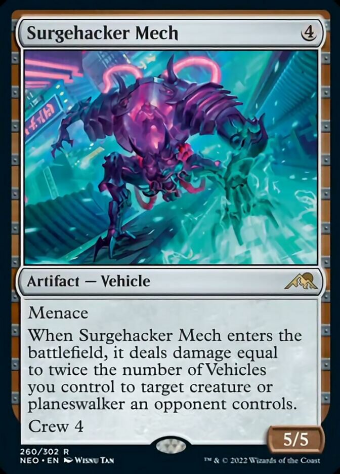 Surgehacker Mech [Kamigawa: Neon Dynasty] | Game Master's Emporium (The New GME)