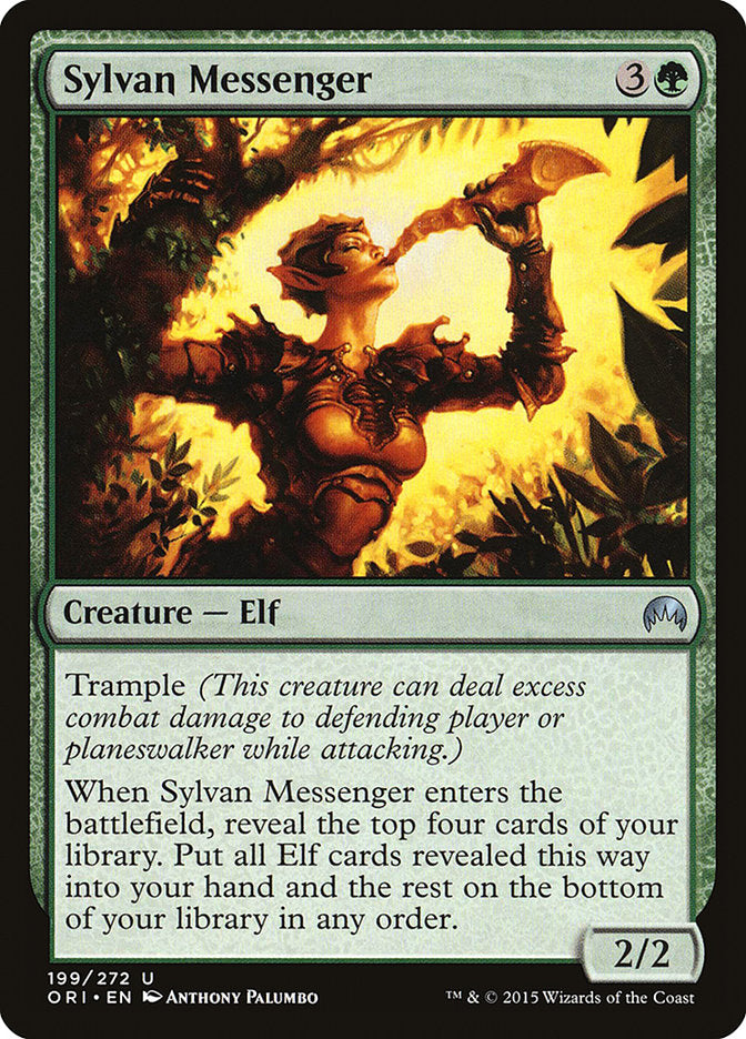 Sylvan Messenger [Magic Origins] | Game Master's Emporium (The New GME)