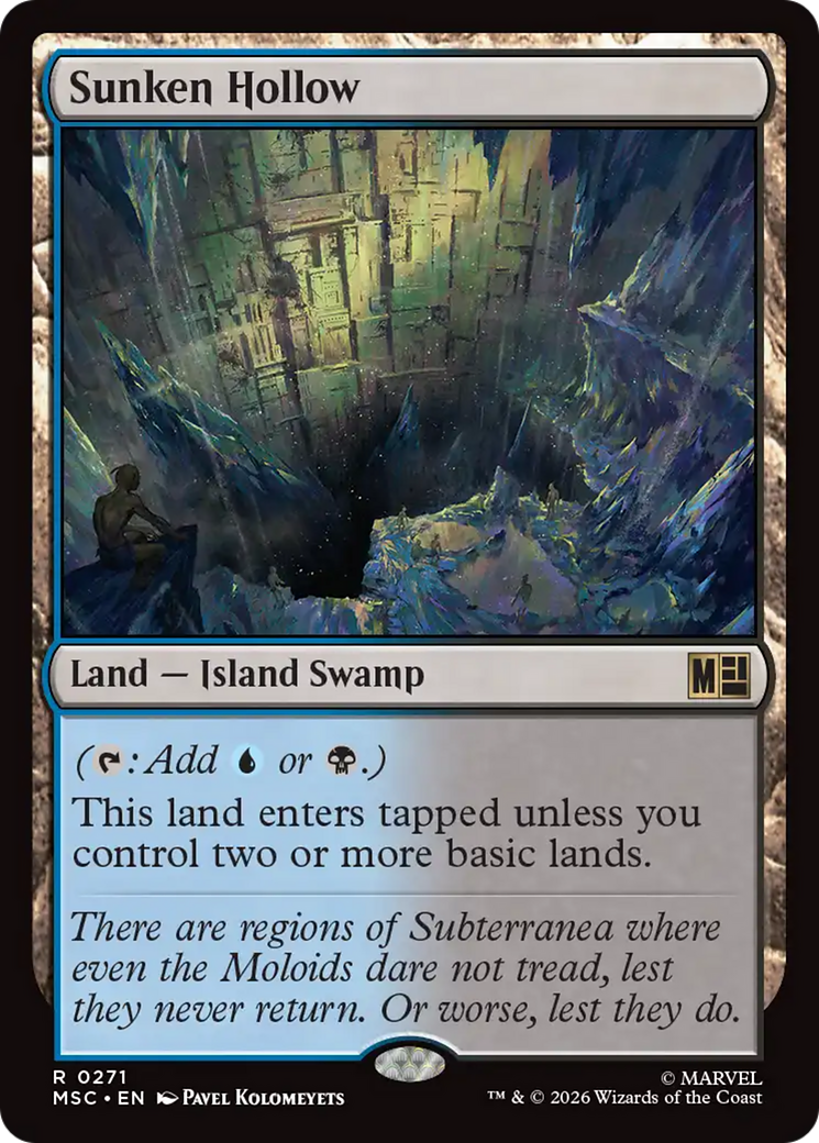 Sunken Hollow [Marvel Super Heroes Commander] | Game Master's Emporium (The New GME)