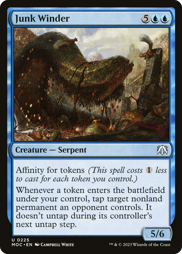 Junk Winder [March of the Machine Commander] | Game Master's Emporium (The New GME)