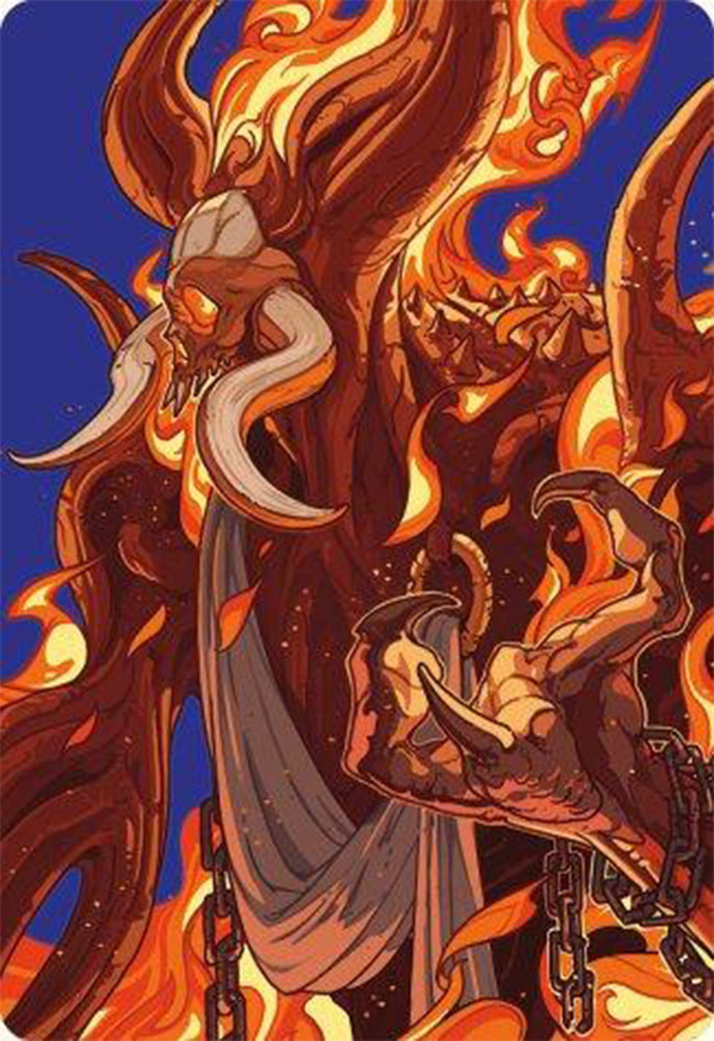Phlage, Titan of Fire's Fury Art Card [Modern Horizons 3 Art Series] | Game Master's Emporium (The New GME)