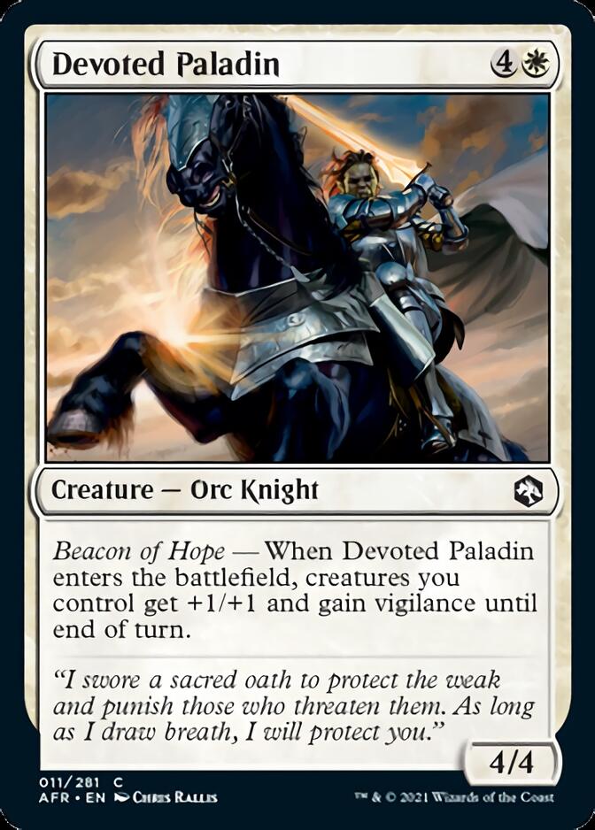 Devoted Paladin [Dungeons & Dragons: Adventures in the Forgotten Realms] | Game Master's Emporium (The New GME)