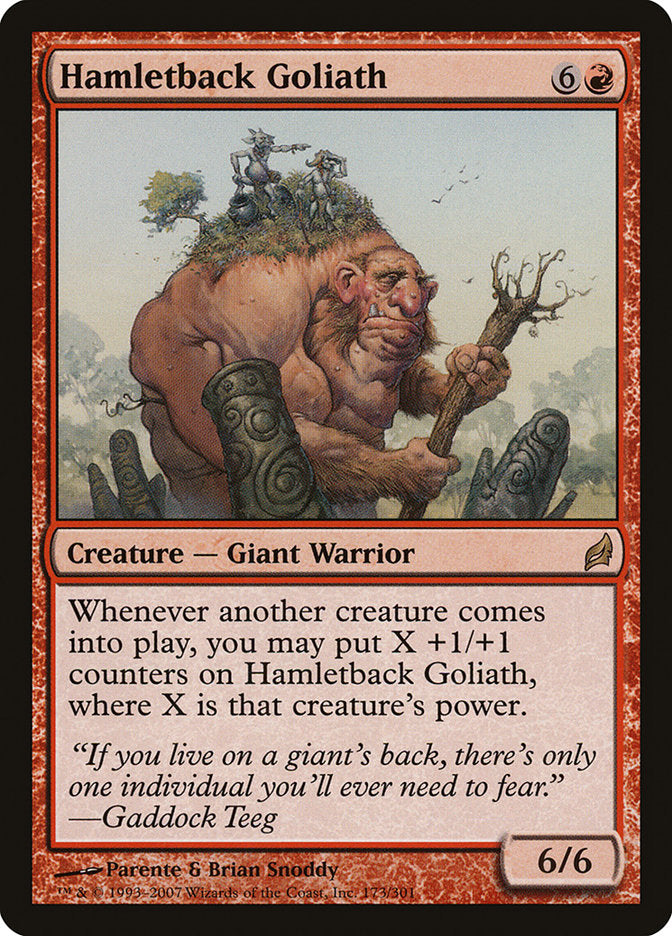 Hamletback Goliath [Lorwyn] | Game Master's Emporium (The New GME)