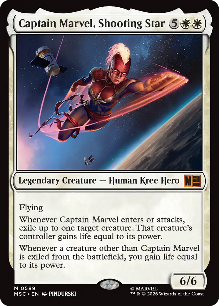 Captain Marvel, Shooting Star [Marvel Super Heroes Commander] | Game Master's Emporium (The New GME)