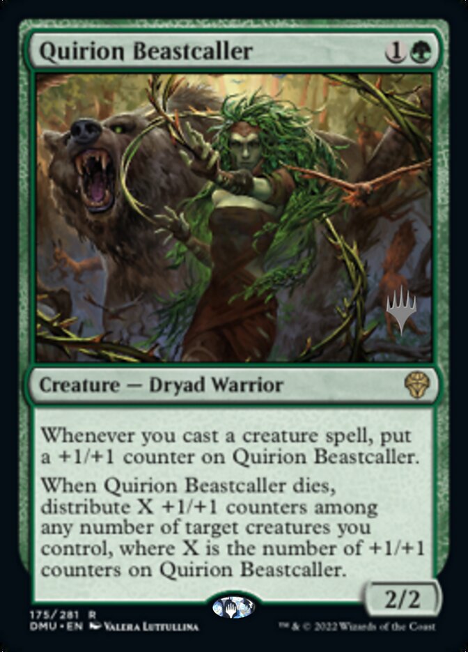 Quirion Beastcaller (Promo Pack) [Dominaria United Promos] | Game Master's Emporium (The New GME)