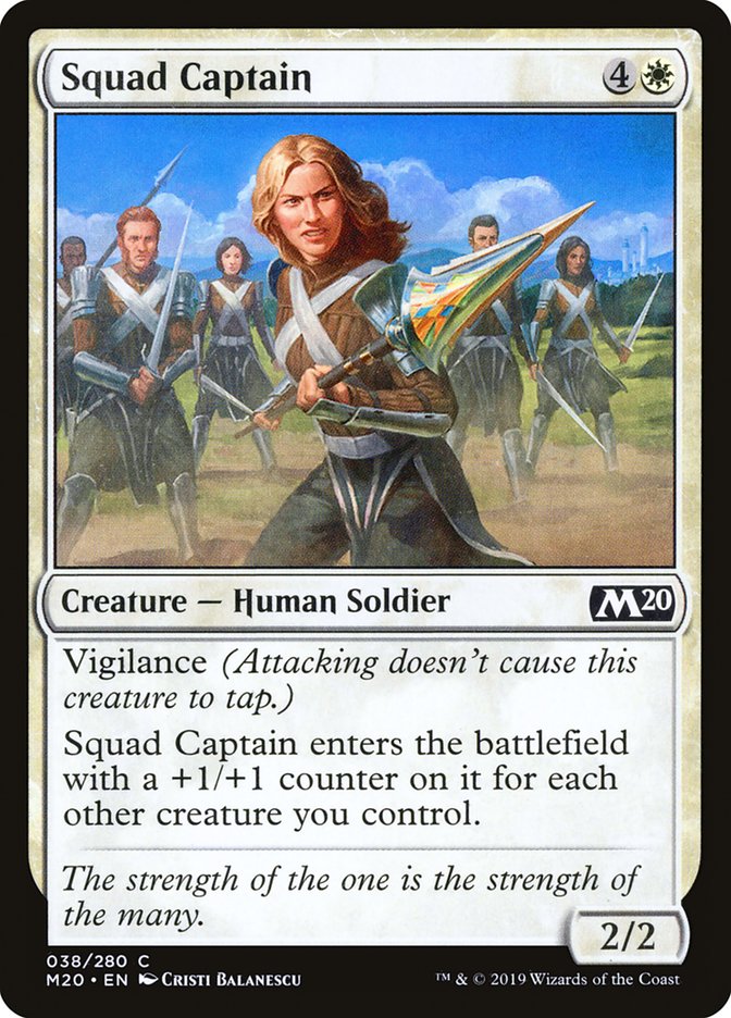 Squad Captain [Core Set 2020] | Game Master's Emporium (The New GME)