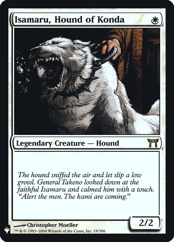 Isamaru, Hound of Konda [Mystery Booster] | Game Master's Emporium (The New GME)