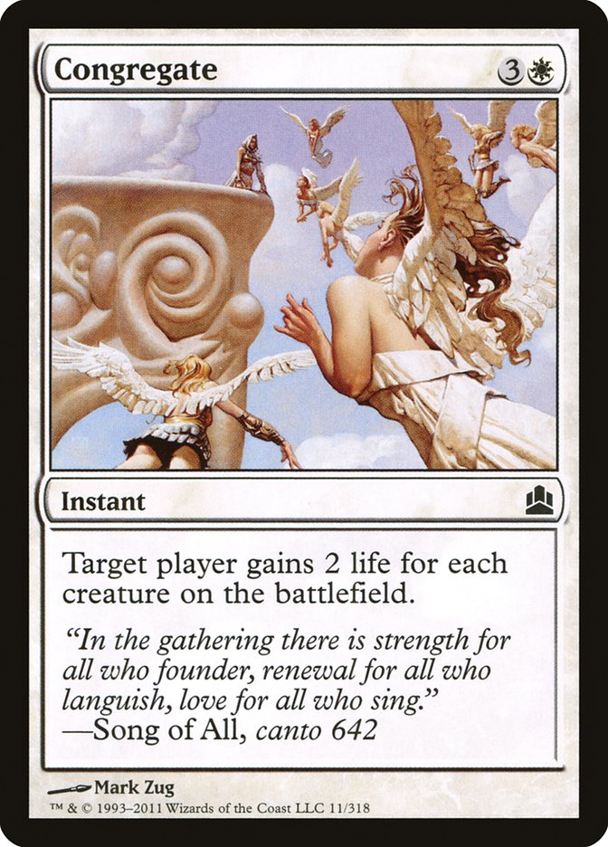 Congregate [Commander 2011] | Game Master's Emporium (The New GME)