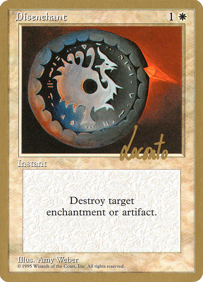 Disenchant (Michael Loconto) [Pro Tour Collector Set] | Game Master's Emporium (The New GME)