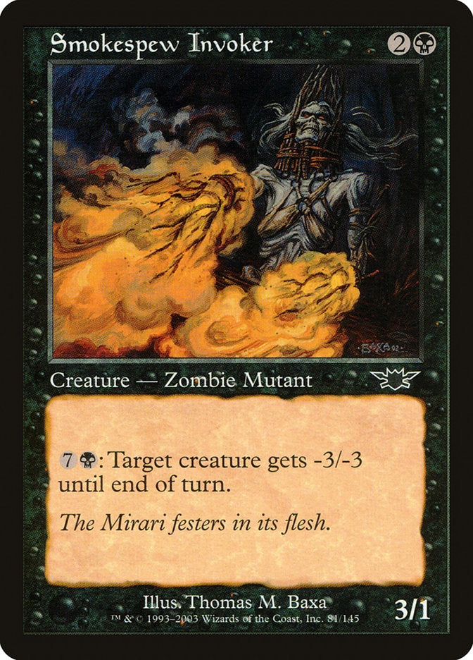Smokespew Invoker [Legions] | Game Master's Emporium (The New GME)