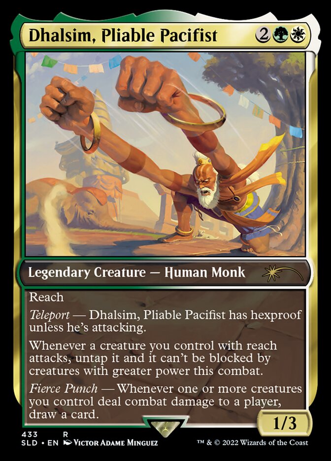 Dhalsim, Pliable Pacifist [Secret Lair Drop Series] | Game Master's Emporium (The New GME)