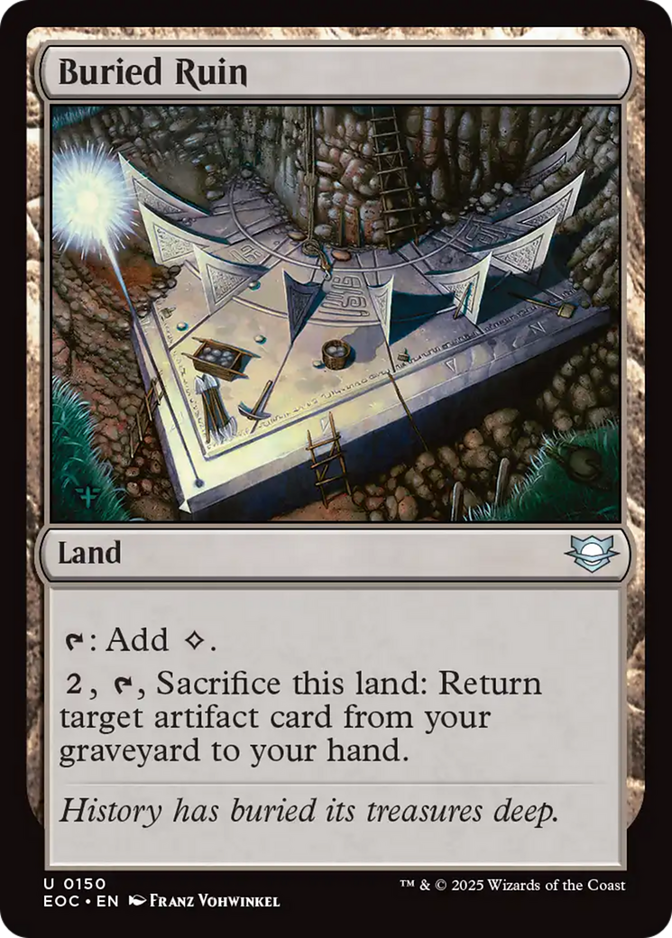 Buried Ruin [Edge of Eternities Commander] | Game Master's Emporium (The New GME)