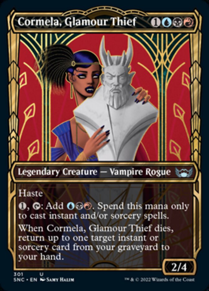 Cormela, Glamour Thief (Showcase Golden Age) [Streets of New Capenna] | Game Master's Emporium (The New GME)