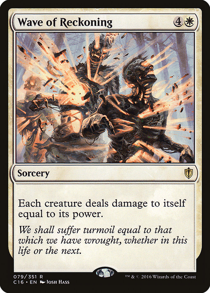 Wave of Reckoning [Commander 2016] | Game Master's Emporium (The New GME)