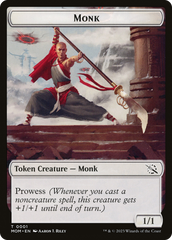 Monk // Phyrexian Saproling Double-Sided Token [March of the Machine Tokens] | Game Master's Emporium (The New GME)