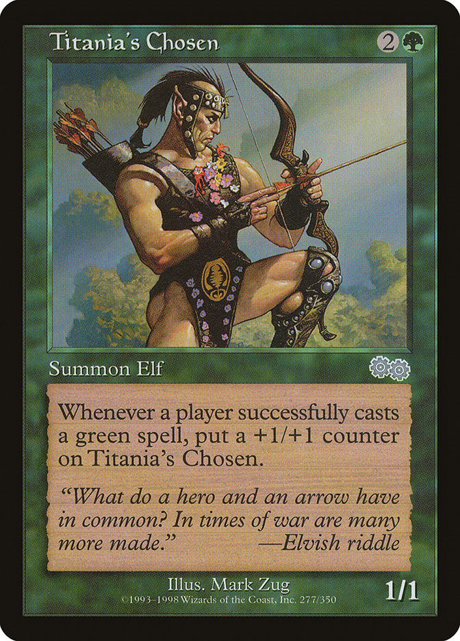 Titania's Chosen [Urza's Saga] | Game Master's Emporium (The New GME)