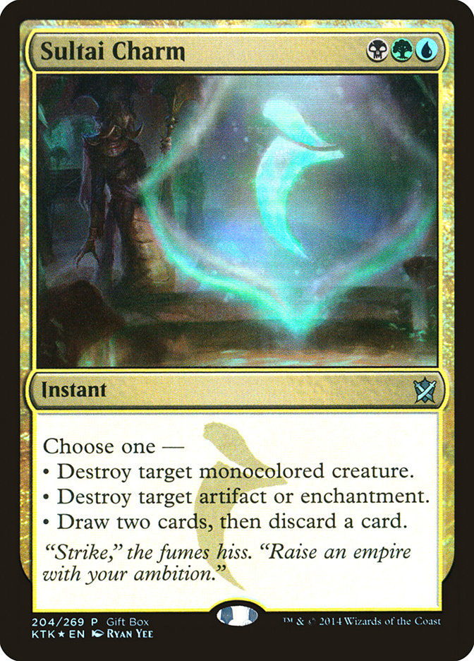 Sultai Charm (Gift Box) [Khans of Tarkir Promos] | Game Master's Emporium (The New GME)