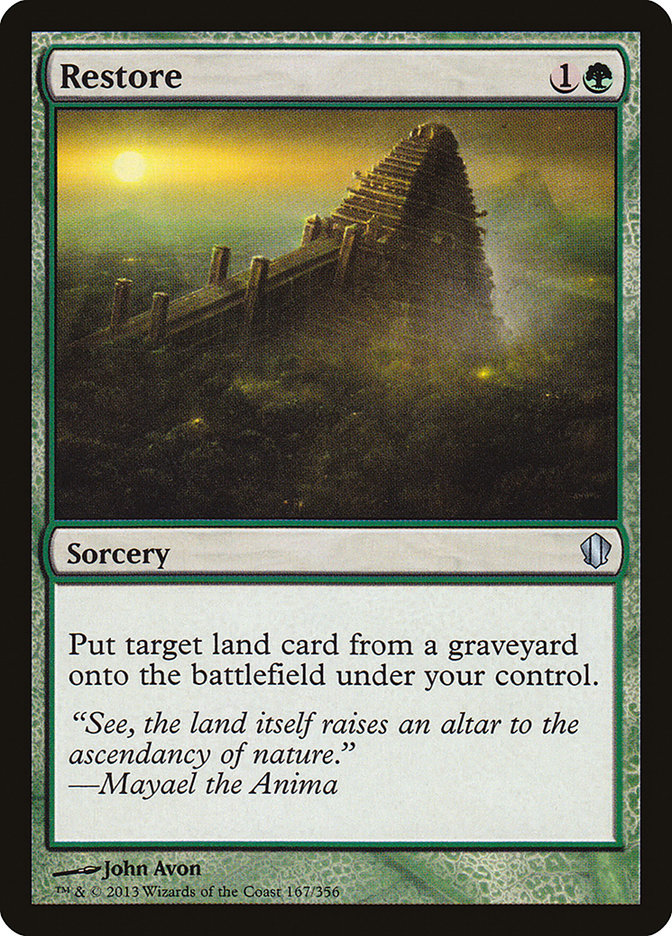 Restore [Commander 2013] | Game Master's Emporium (The New GME)