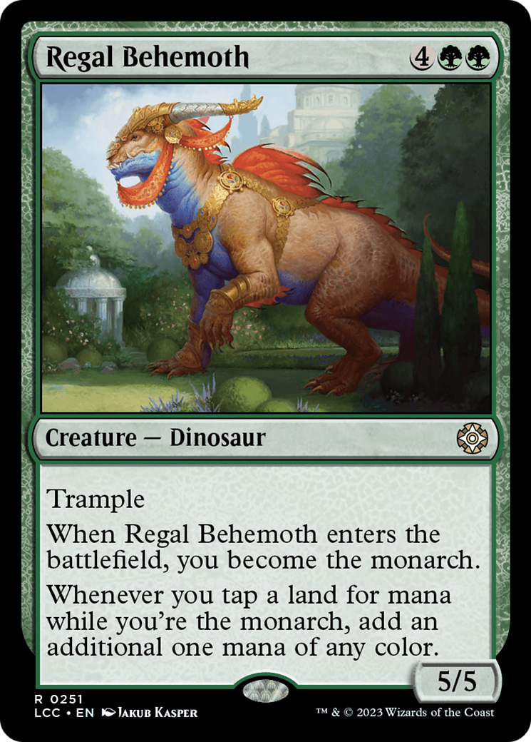 Regal Behemoth [The Lost Caverns of Ixalan Commander] | Game Master's Emporium (The New GME)