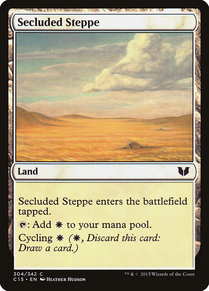 Secluded Steppe [Commander 2015] | Game Master's Emporium (The New GME)
