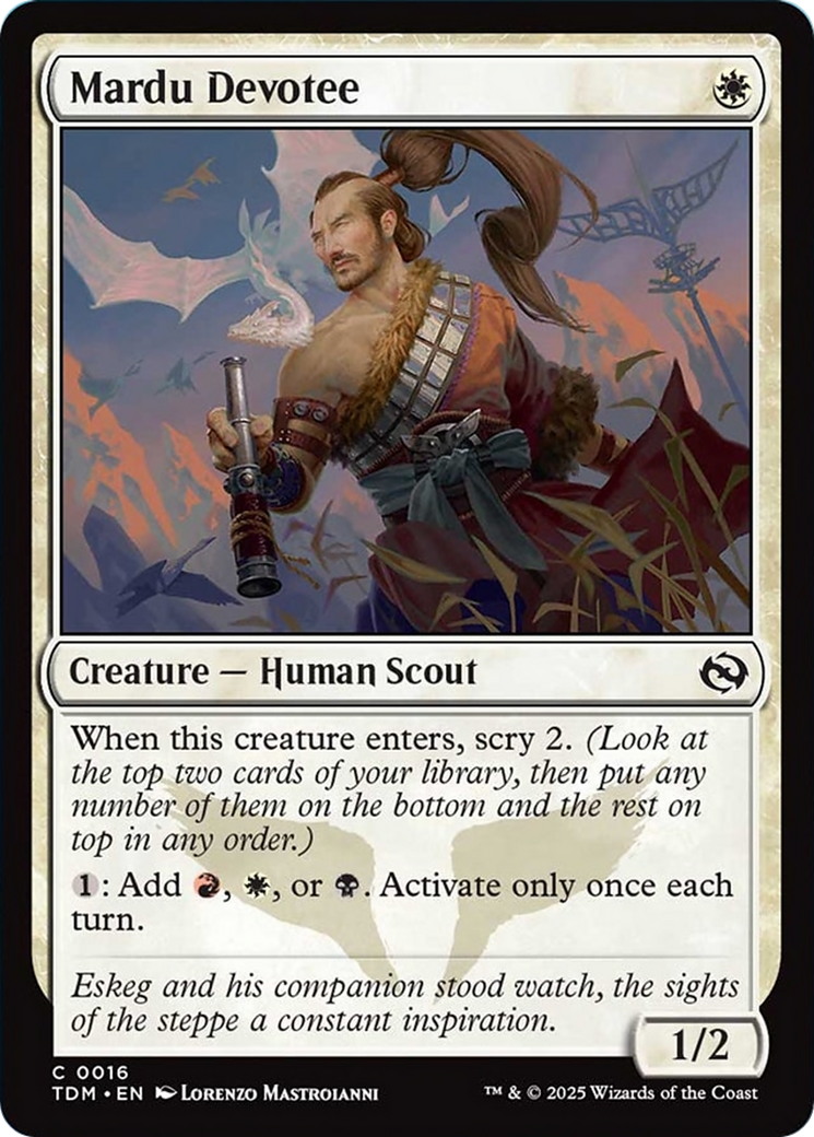 Mardu Devotee [Tarkir: Dragonstorm] | Game Master's Emporium (The New GME)