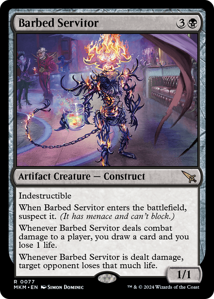 Barbed Servitor [Murders at Karlov Manor] | Game Master's Emporium (The New GME)