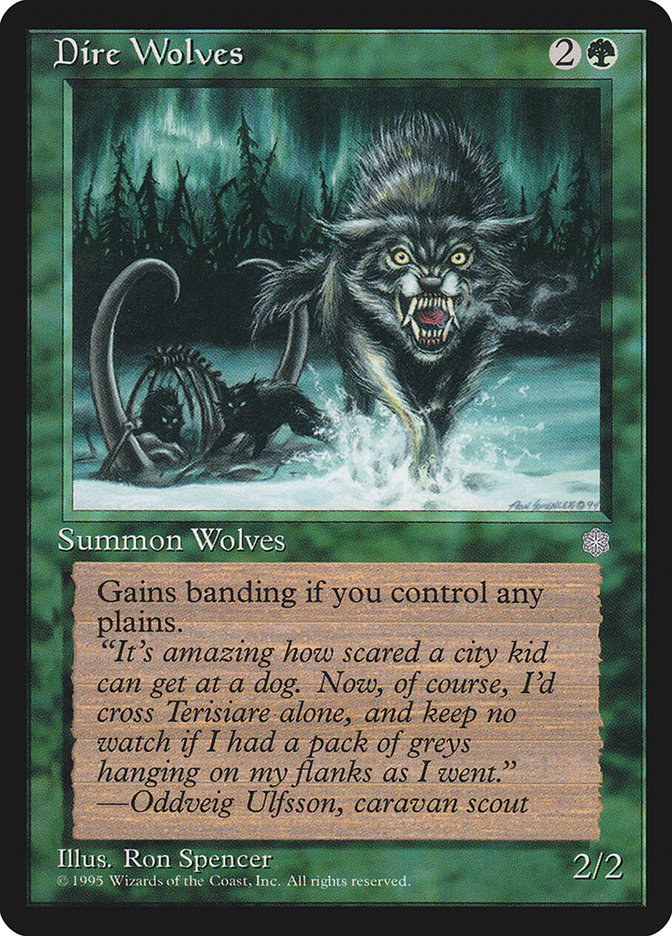 Dire Wolves [Ice Age] | Game Master's Emporium (The New GME)