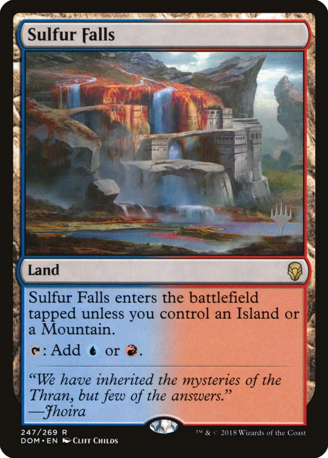 Sulfur Falls (Promo Pack) [Dominaria Promos] | Game Master's Emporium (The New GME)