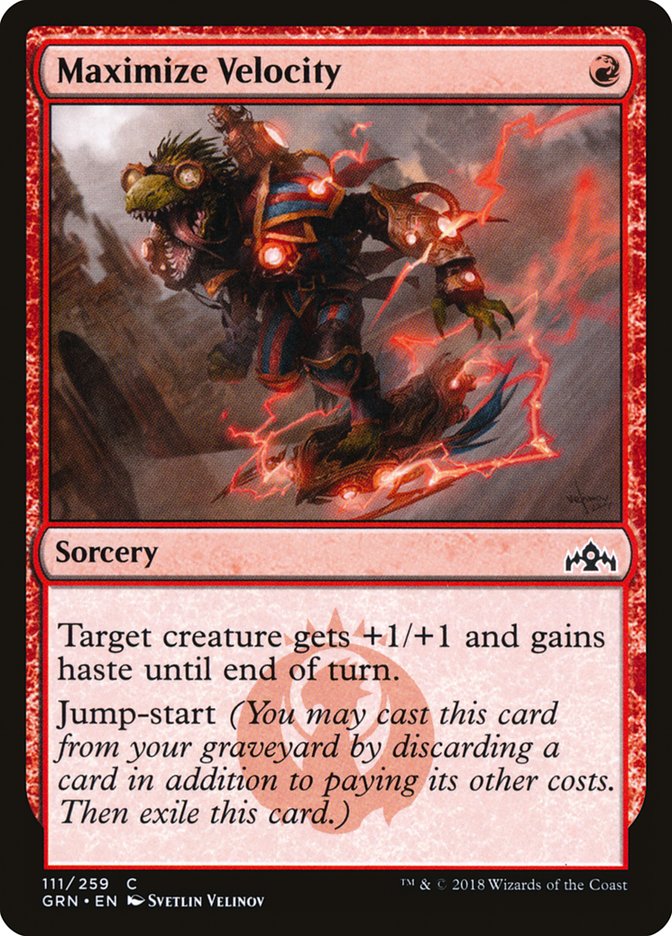 Maximize Velocity [Guilds of Ravnica] | Game Master's Emporium (The New GME)